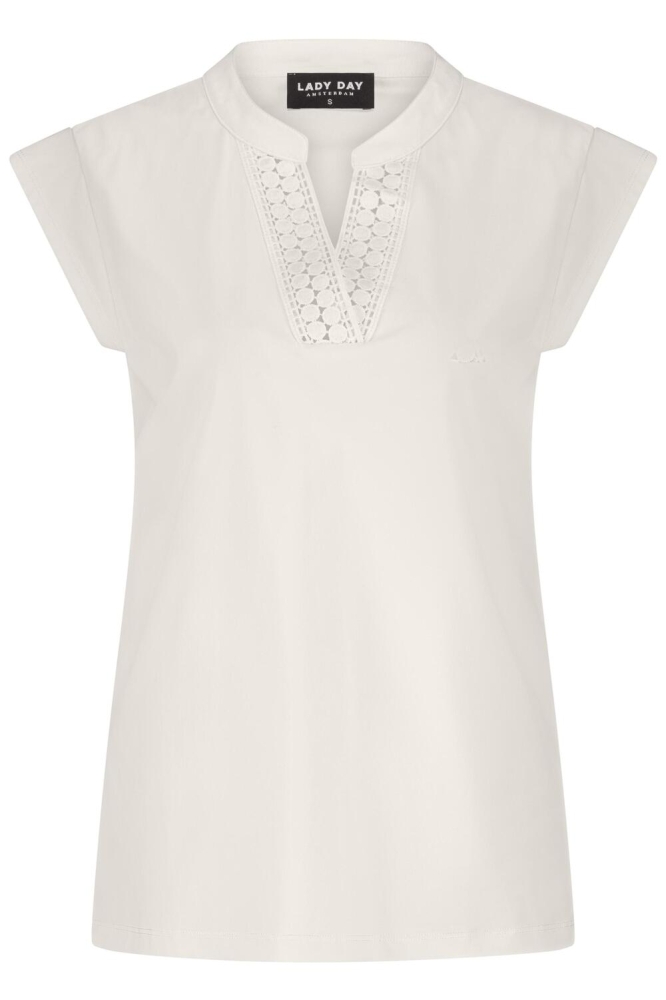 COURTNEY BLOUSE L24 375 2543 OFF WHITE